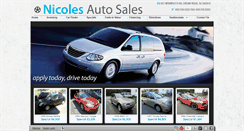 Desktop Screenshot of nicolesautosales.net